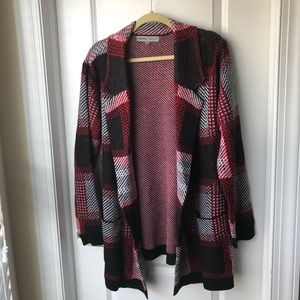 Plaid Print Sweater